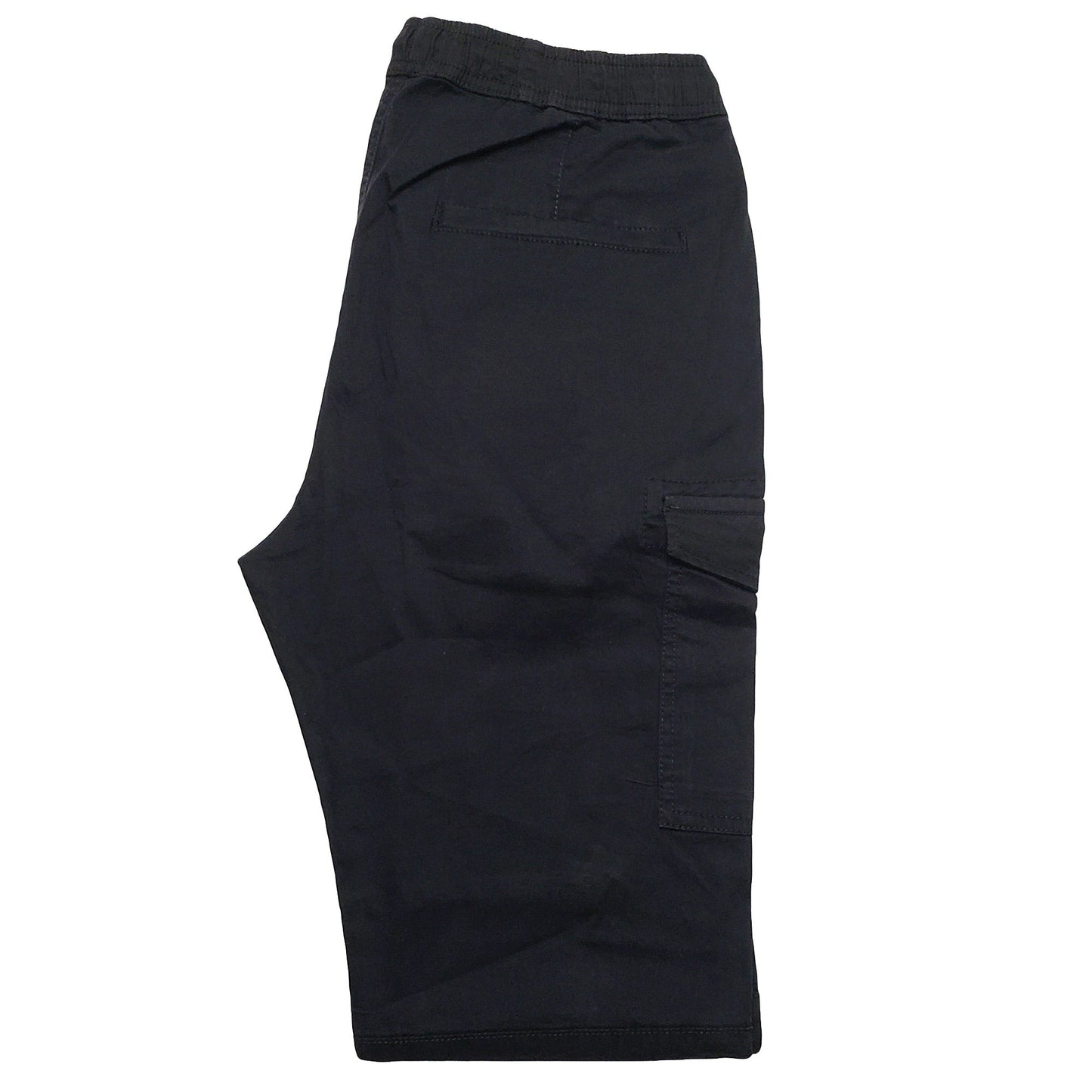 FSBN - Six Pocket Cotton Cargo Joggers Pants (Men) -Minor Fault Jet Black