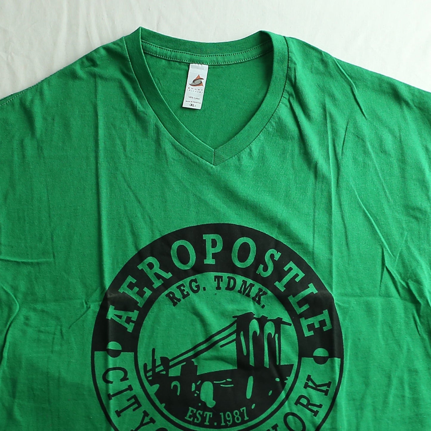 Smart Blanks V-Neck (Men) Emerald Green T-Shirt