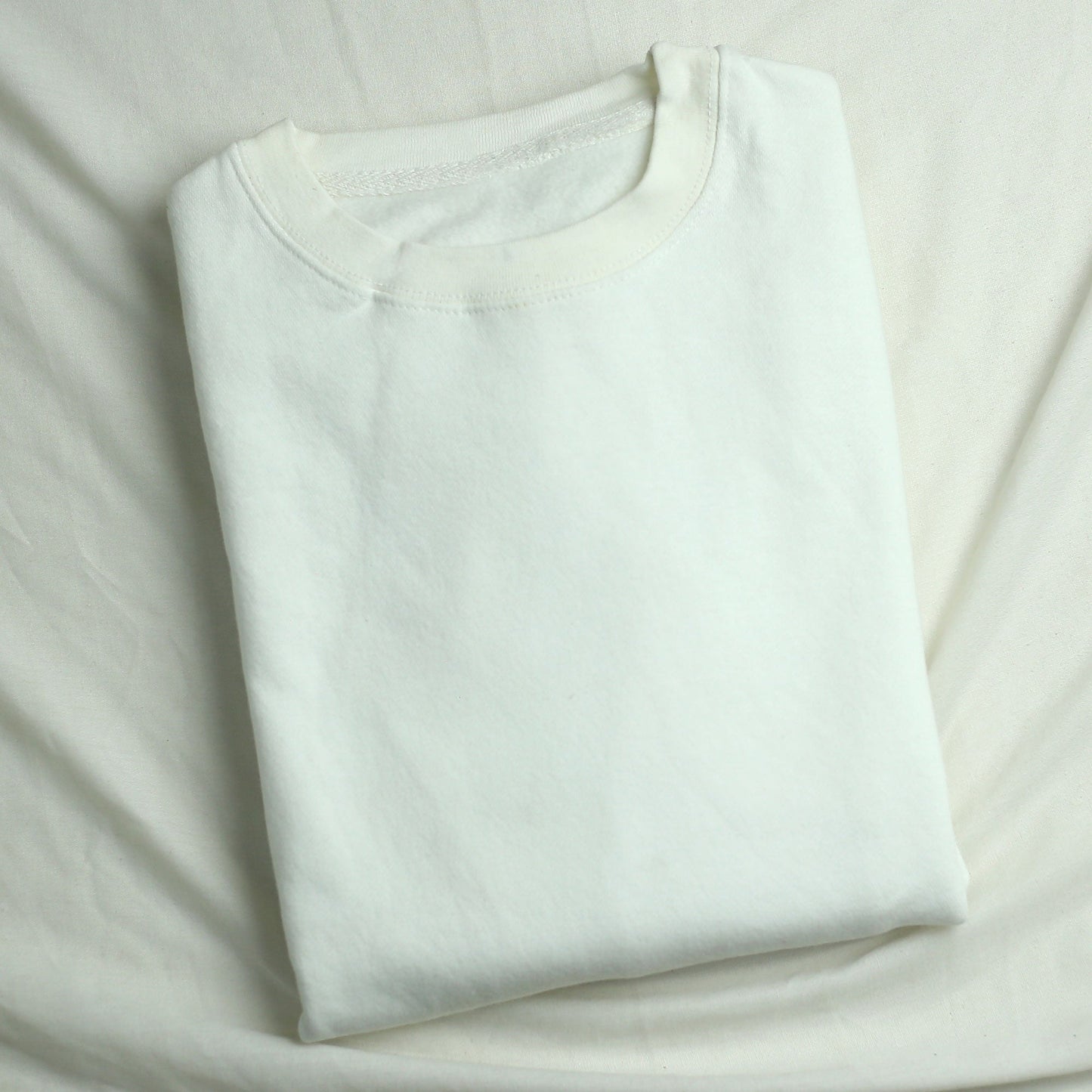 Basic - Fleece Sweatshirt - White