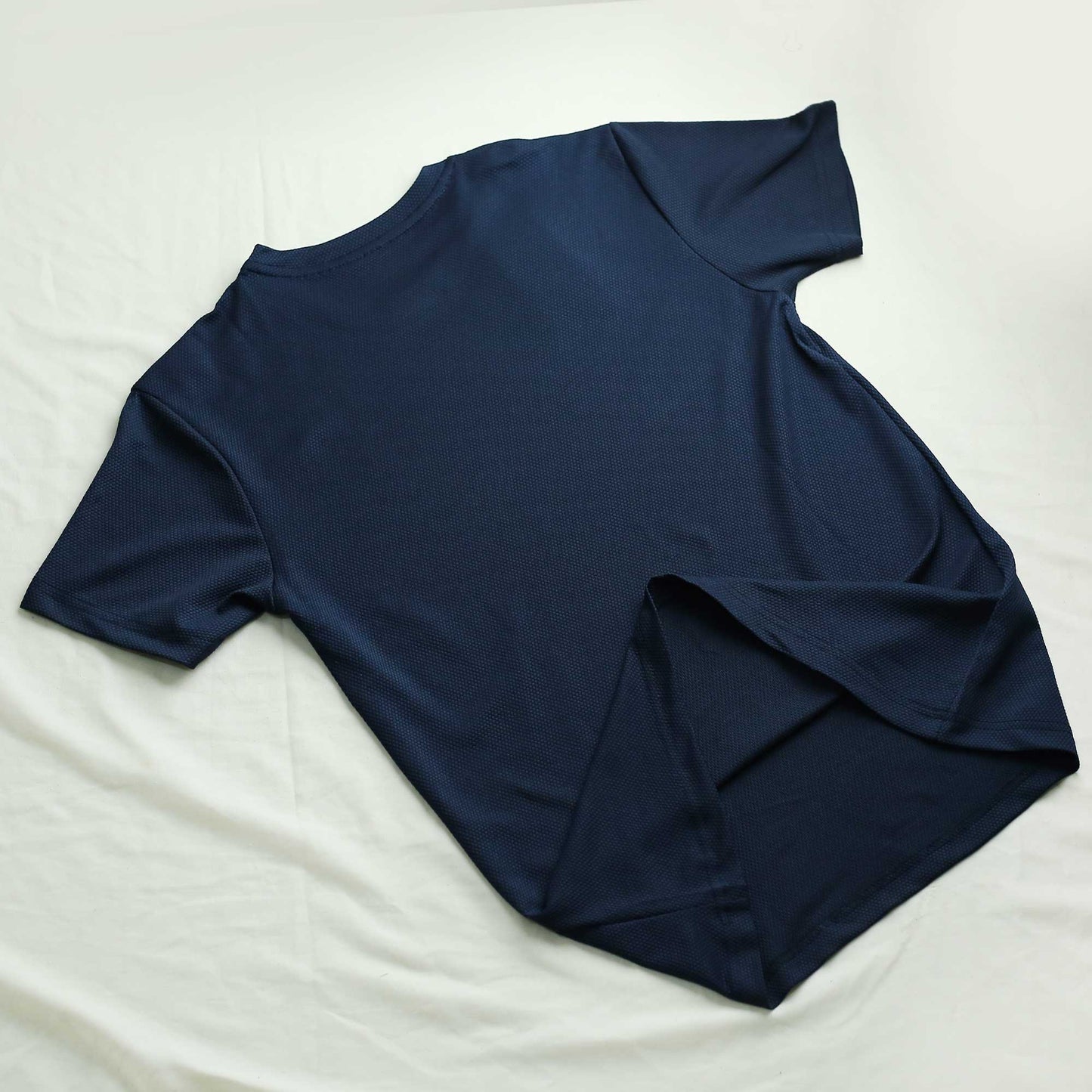 JO Dri-Fit Moisture Wicking Round Neck T-Shirt Blue P-01